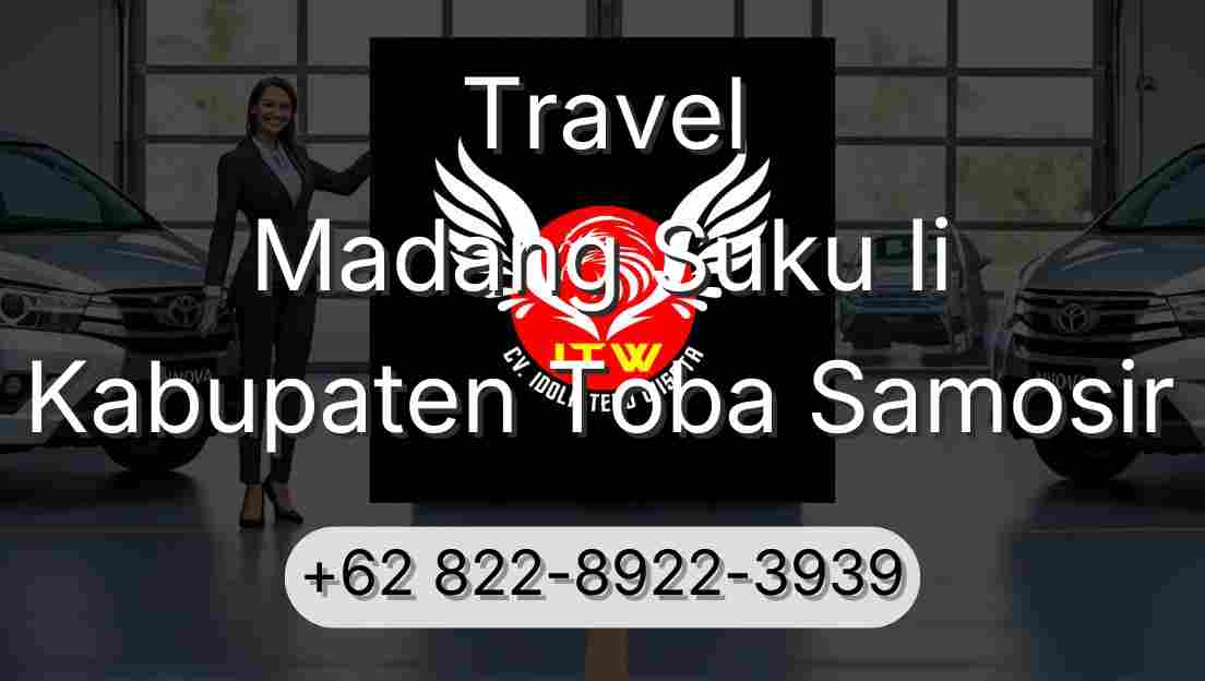 Travel Madang Suku Ii Kabupaten Toba Samosir