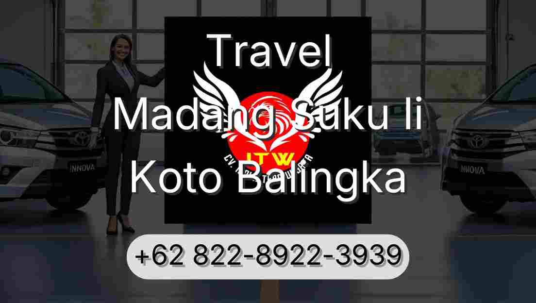 Travel Madang Suku Ii Koto Balingka