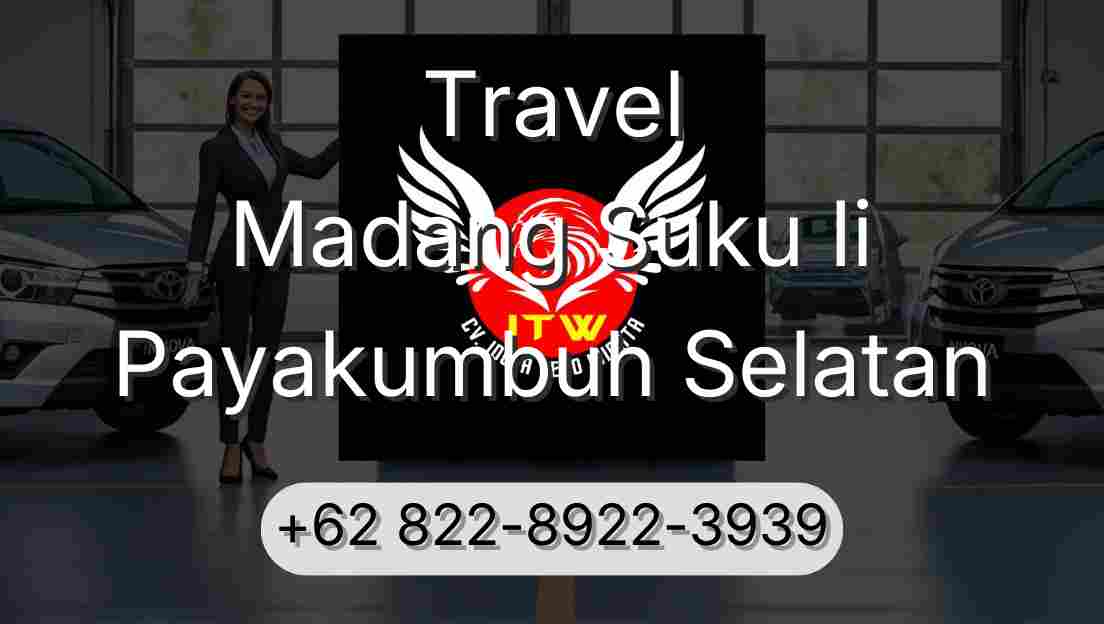 Travel Madang Suku Ii Payakumbuh Selatan