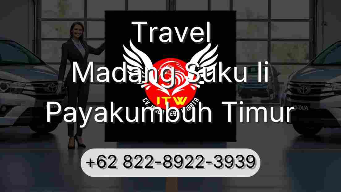 Travel Madang Suku Ii Payakumbuh Timur