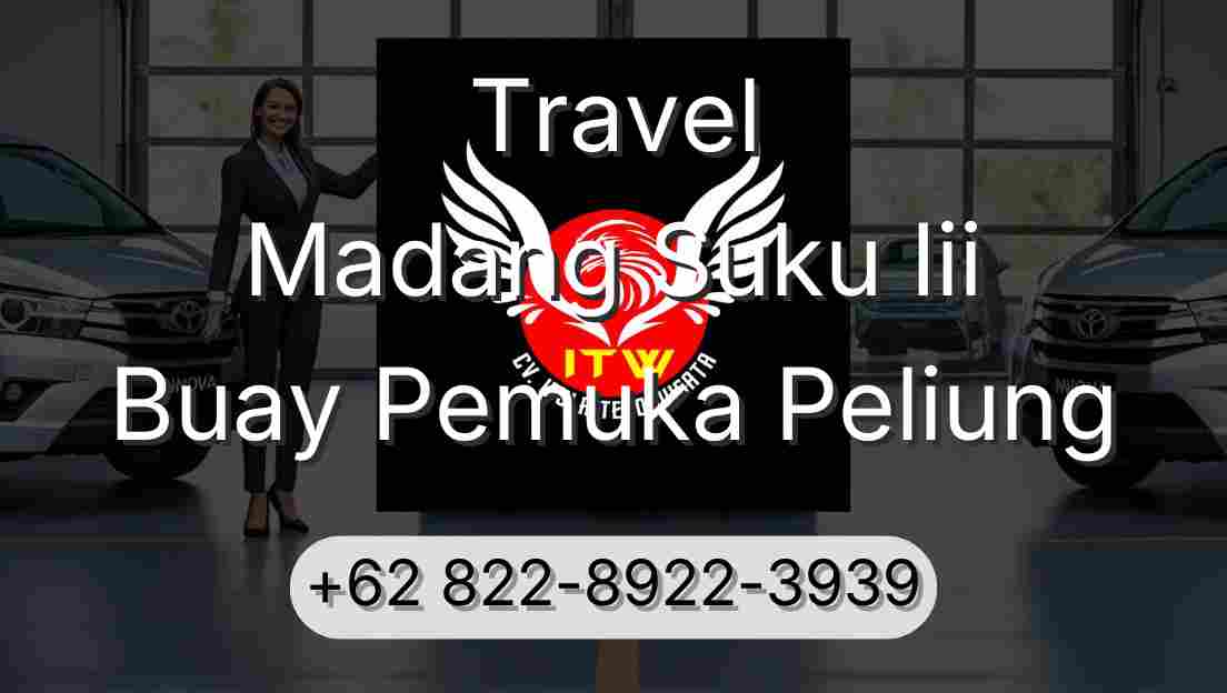 Travel Madang Suku Iii Buay Pemuka Peliung