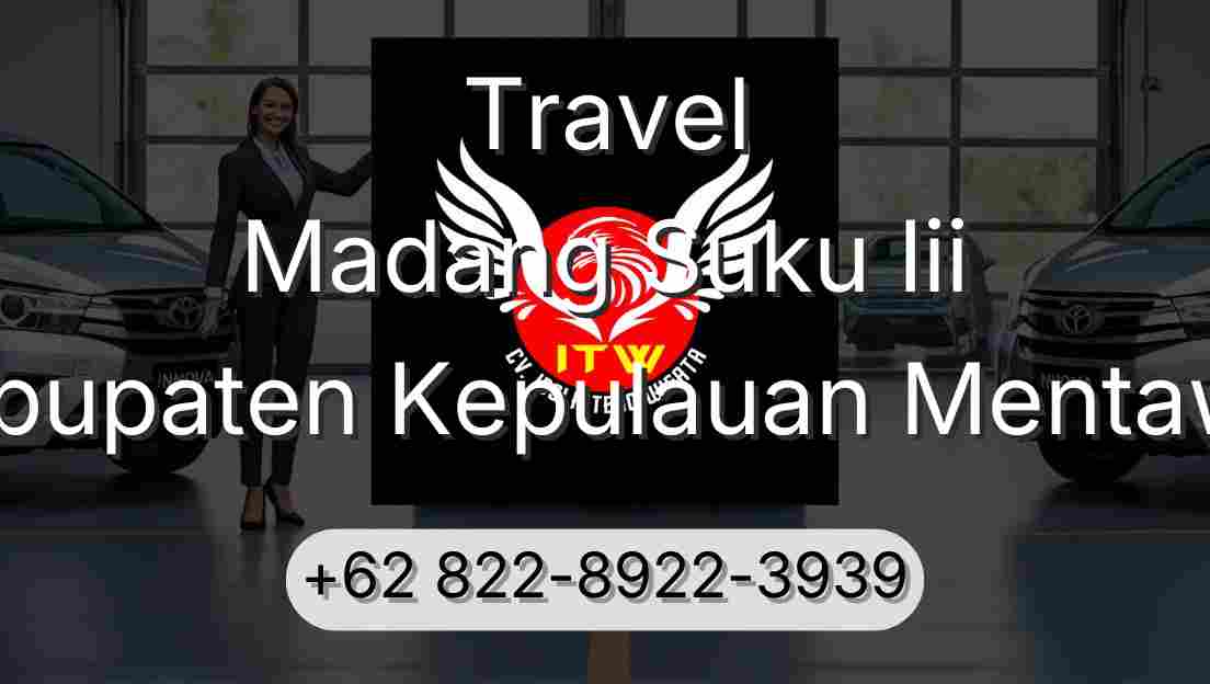 Travel Madang Suku Iii Kabupaten Kepulauan Mentawai