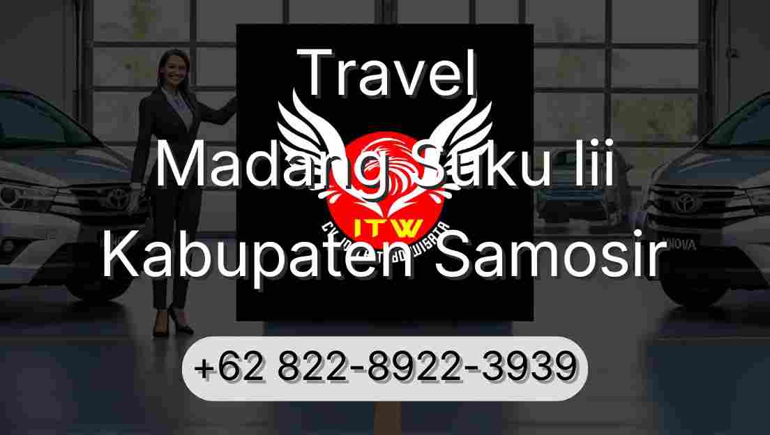 Travel Madang Suku Iii Kabupaten Samosir
