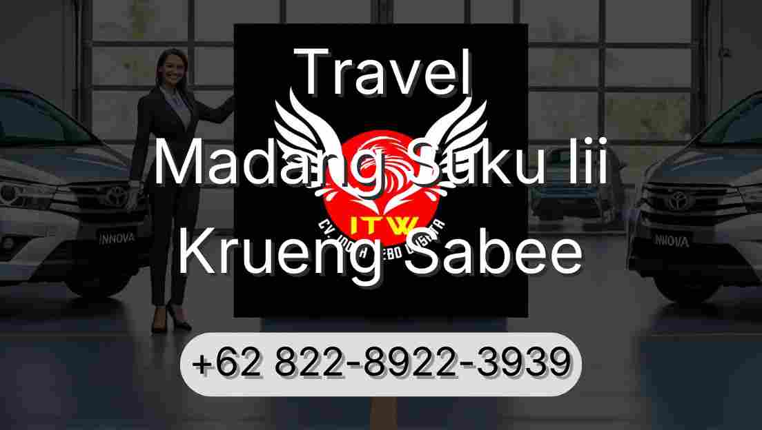 Travel Madang Suku Iii Krueng Sabee
