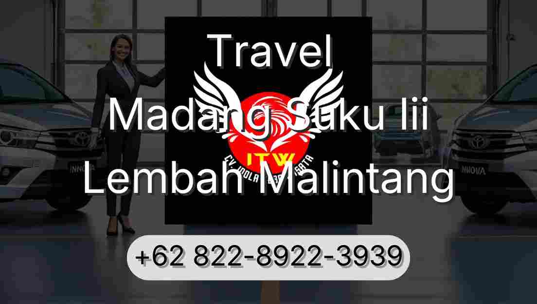Travel Madang Suku Iii Lembah Malintang