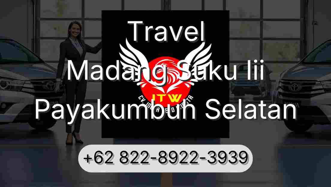 Travel Madang Suku Iii Payakumbuh Selatan