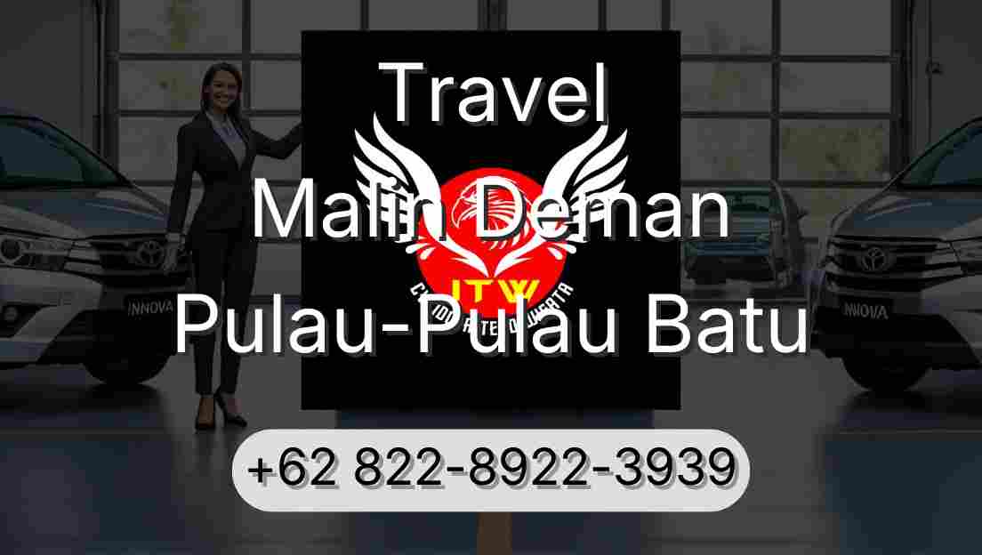 Travel Malin Deman Pulau-Pulau Batu