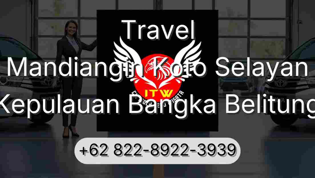 Travel Mandiangin Koto Selayan Kepulauan Bangka Belitung