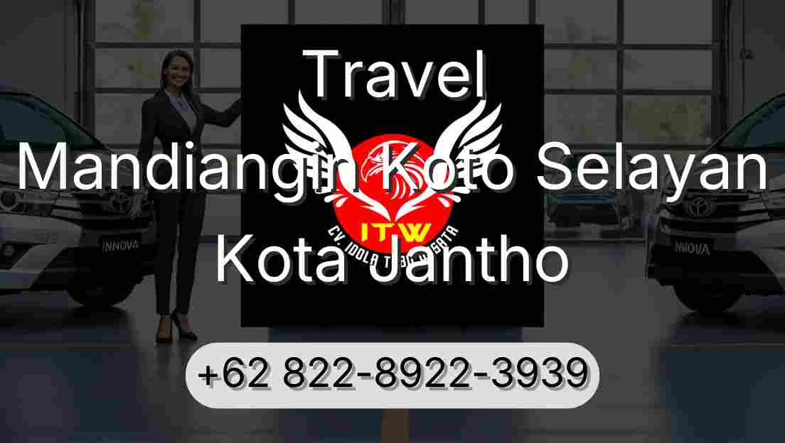 Travel Mandiangin Koto Selayan Kota Jantho