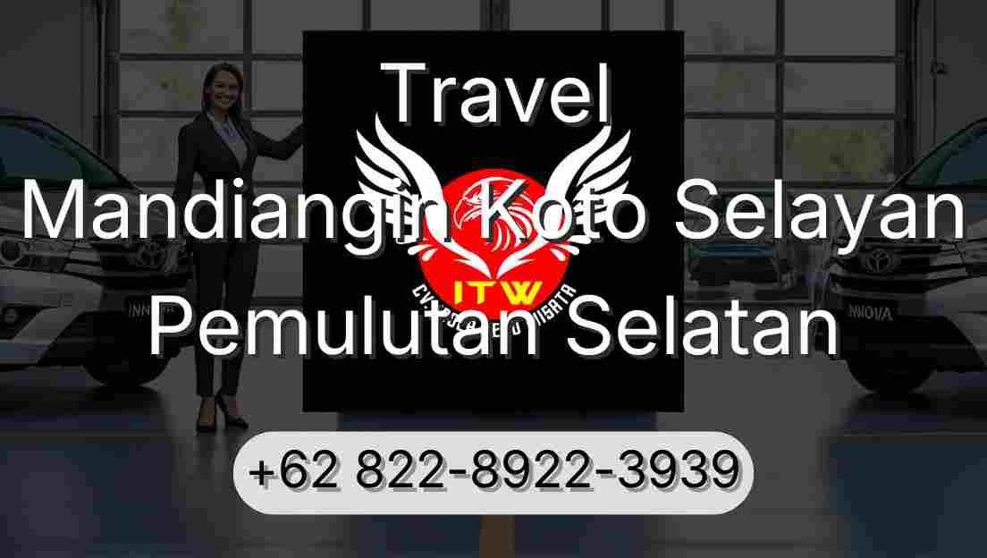 Travel Mandiangin Koto Selayan Pemulutan Selatan