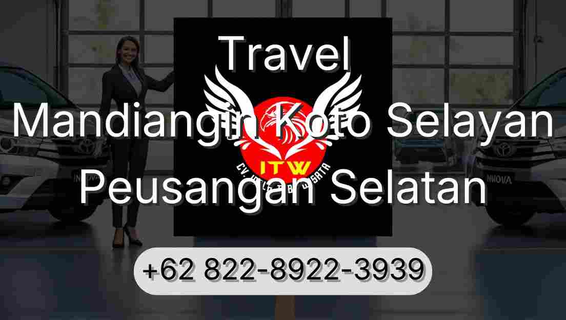 Travel Mandiangin Koto Selayan Peusangan Selatan