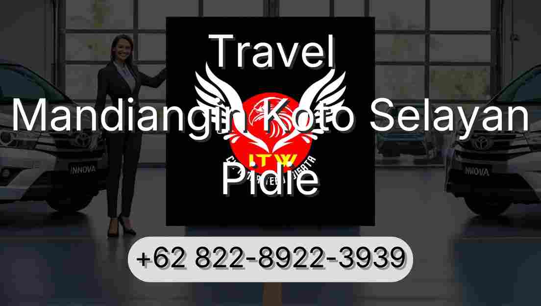 Travel Mandiangin Koto Selayan Pidie