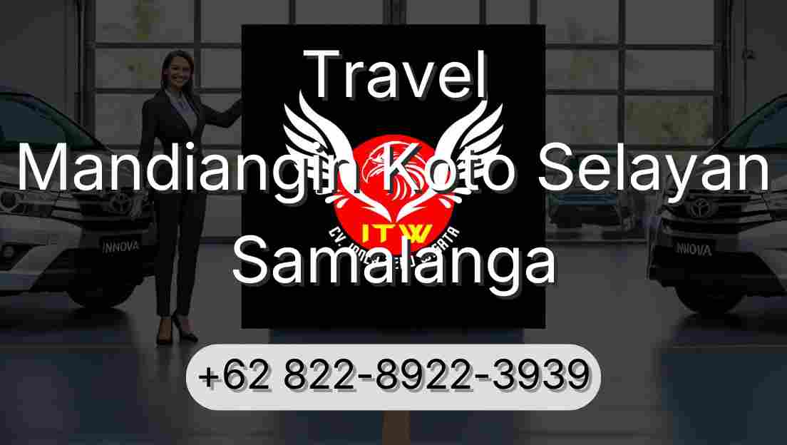 Travel Mandiangin Koto Selayan Samalanga