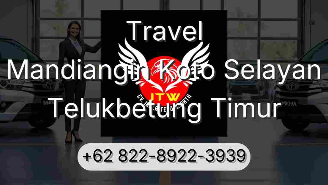 Travel Mandiangin Koto Selayan Telukbetung Timur
