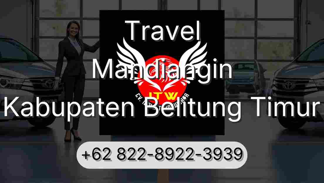Travel Mandiangin Kabupaten Belitung Timur