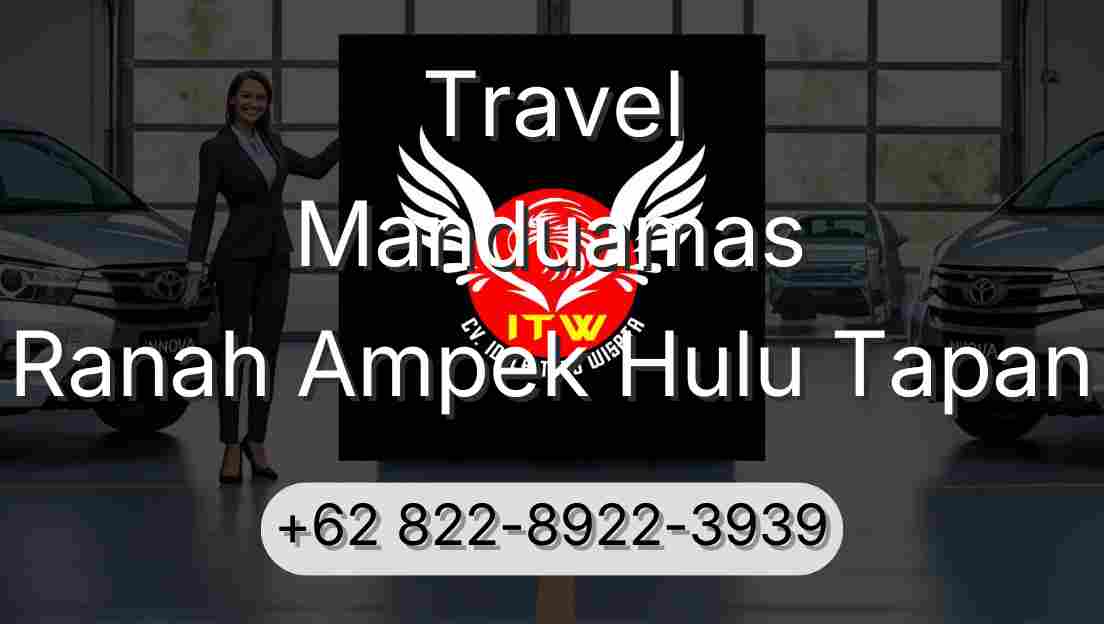 Travel Manduamas Ranah Ampek Hulu Tapan