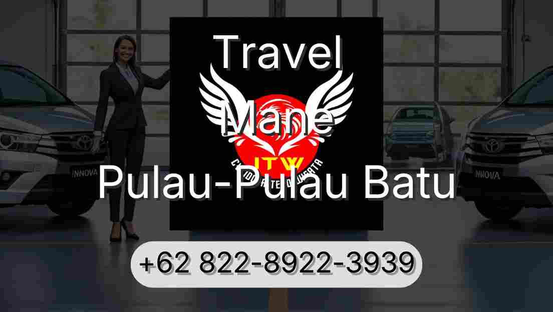 Travel Mane Pulau-Pulau Batu