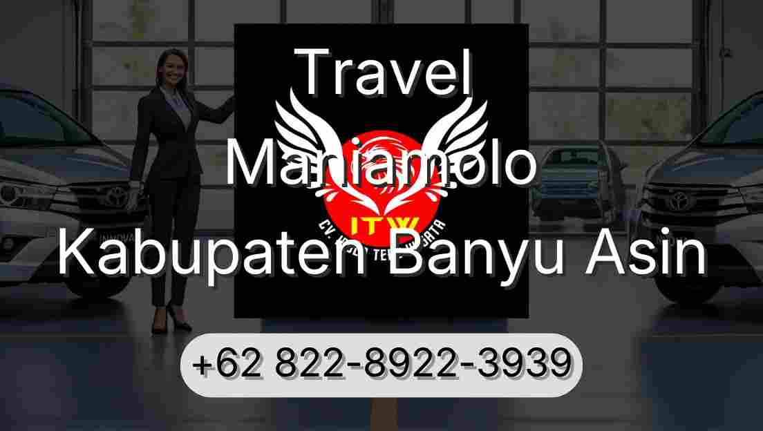 Travel Maniamolo Kabupaten Banyu Asin