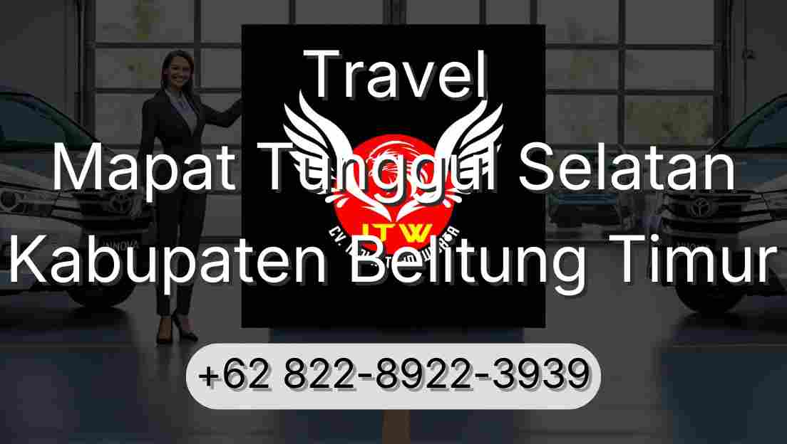 Travel Mapat Tunggul Selatan Kabupaten Belitung Timur