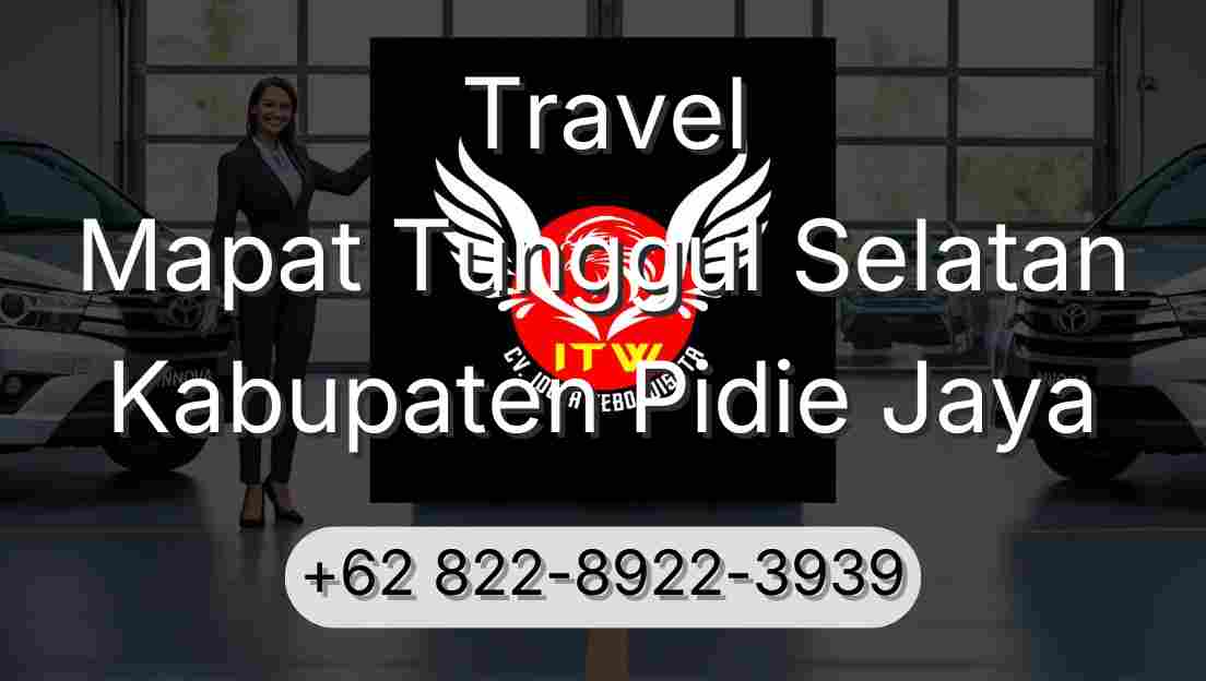 Travel Mapat Tunggul Selatan Kabupaten Pidie Jaya