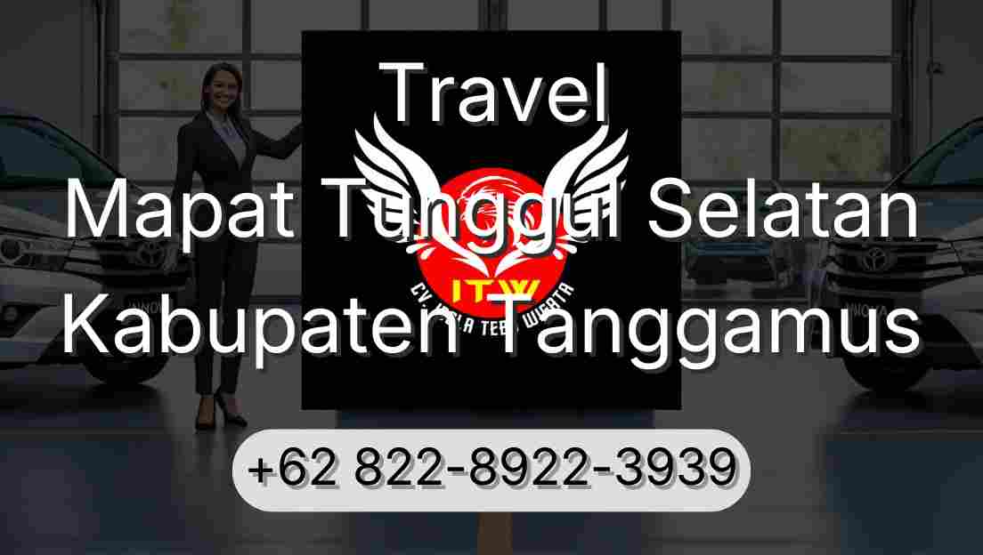 Travel Mapat Tunggul Selatan Kabupaten Tanggamus