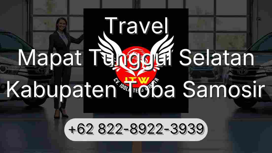 Travel Mapat Tunggul Selatan Kabupaten Toba Samosir