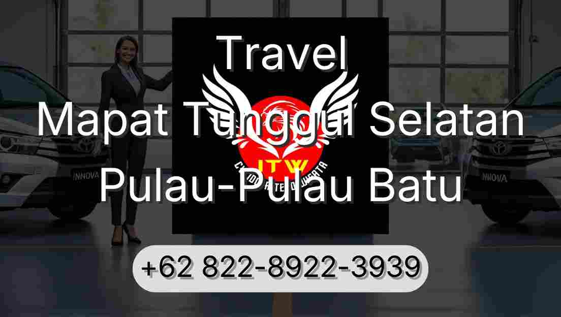 Travel Mapat Tunggul Selatan Pulau-Pulau Batu