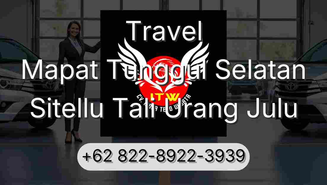 Travel Mapat Tunggul Selatan Sitellu Tali Urang Julu