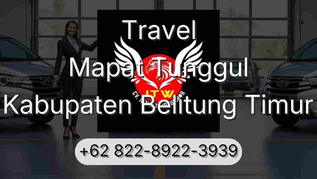 Travel Mapat Tunggul Kabupaten Belitung Timur