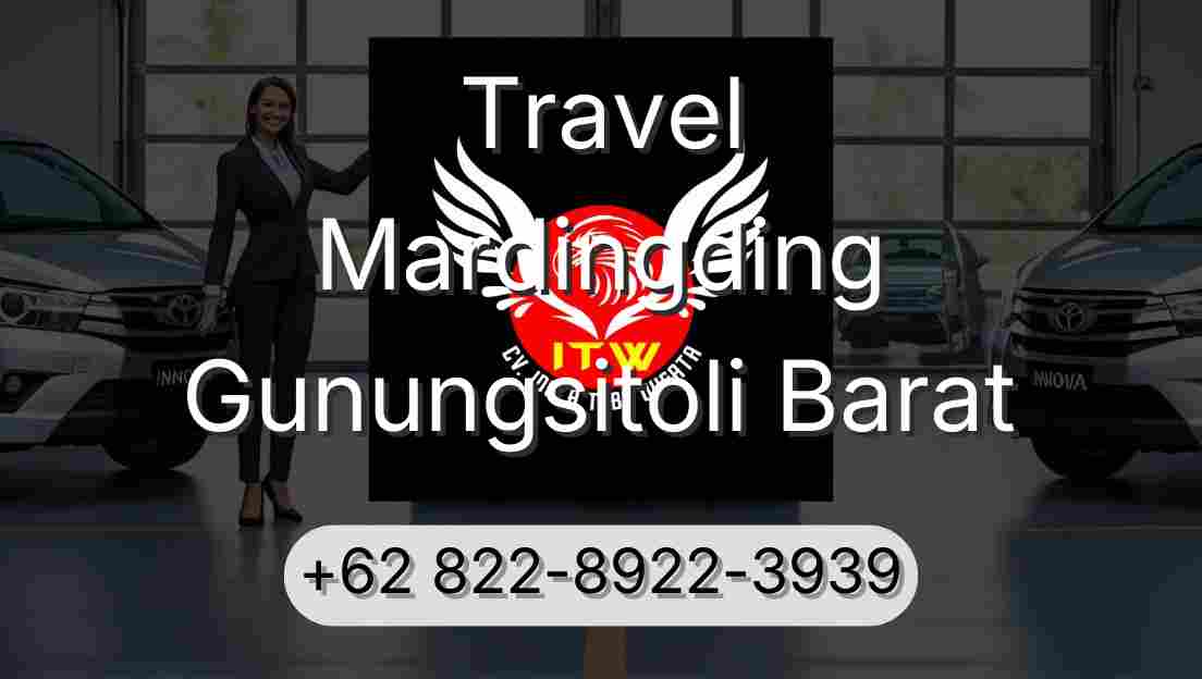 Travel Mardingding Gunungsitoli Barat