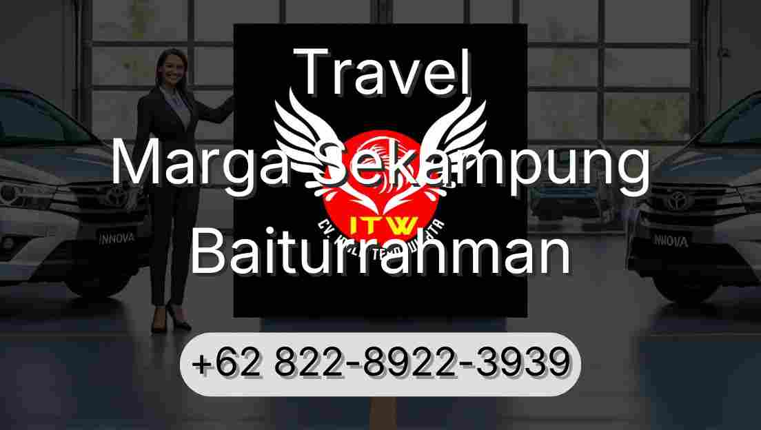 Travel Marga Sekampung Baiturrahman