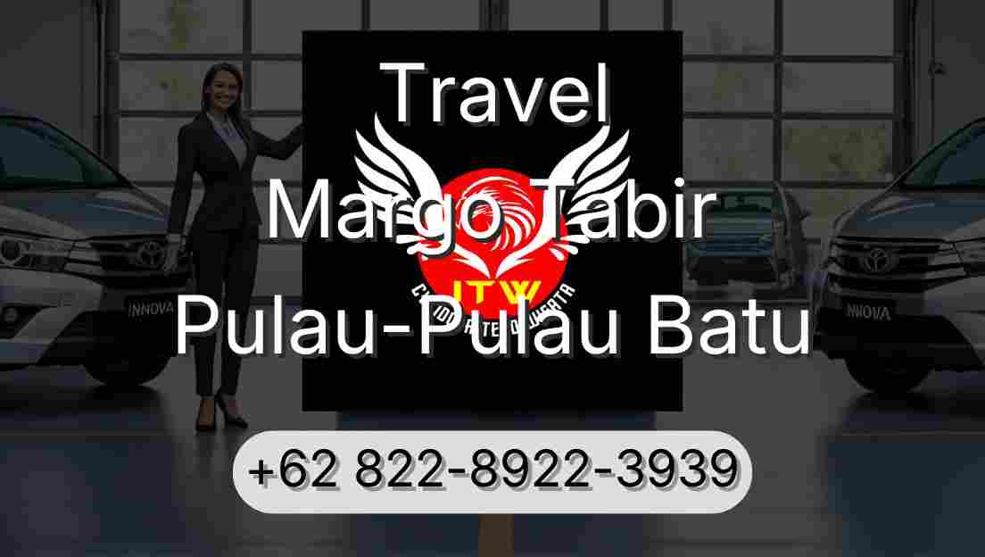 Travel Margo Tabir Pulau-Pulau Batu