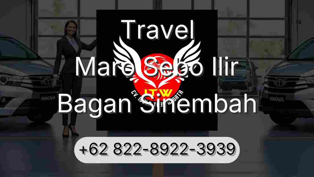 Travel Maro Sebo Ilir Bagan Sinembah