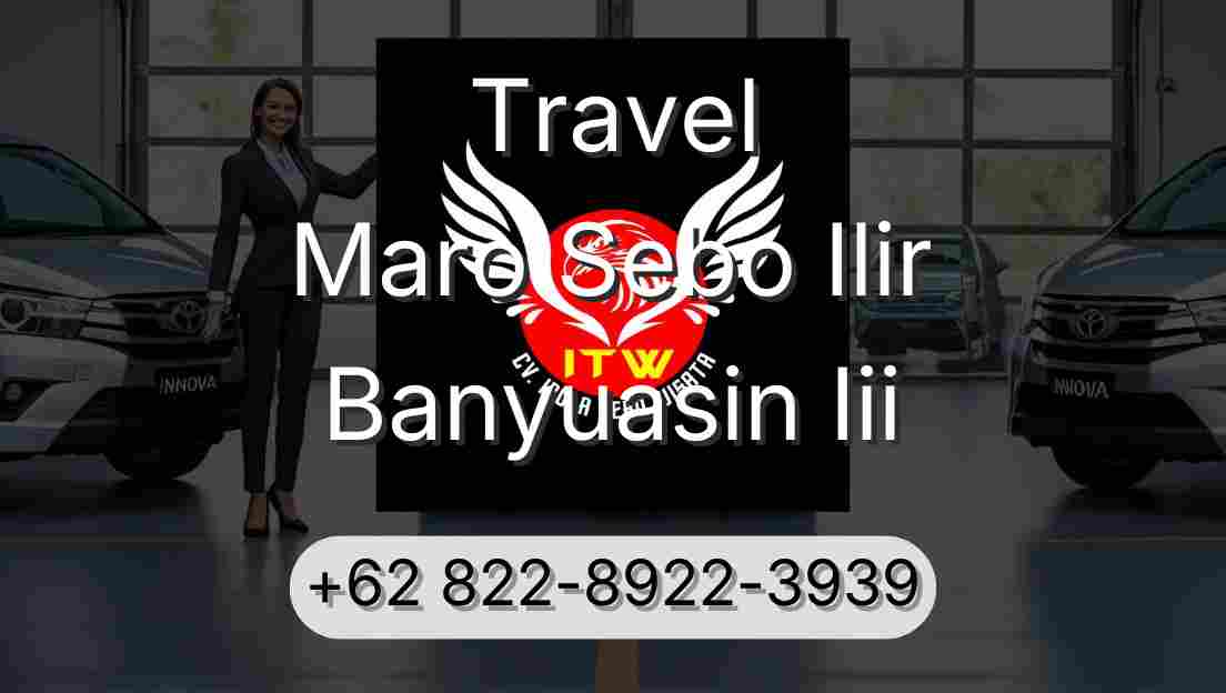 Travel Maro Sebo Ilir Banyuasin Iii