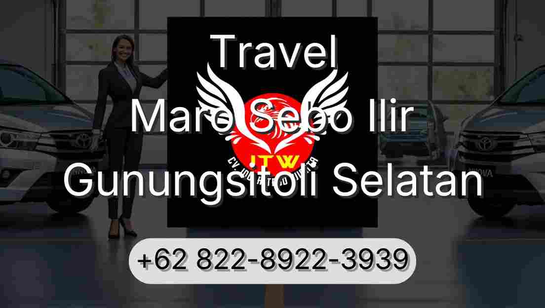 Travel Maro Sebo Ilir Gunungsitoli Selatan