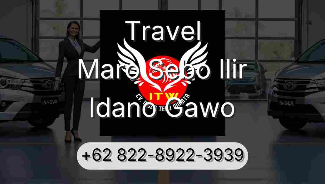 Travel Maro Sebo Ilir Idano Gawo