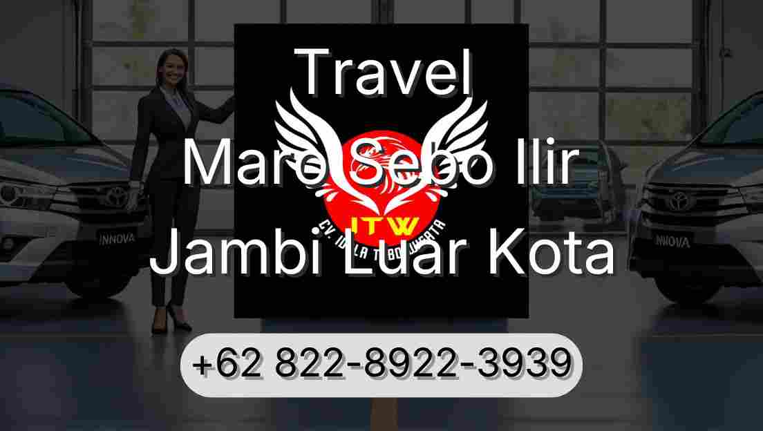 Travel Maro Sebo Ilir Jambi Luar Kota