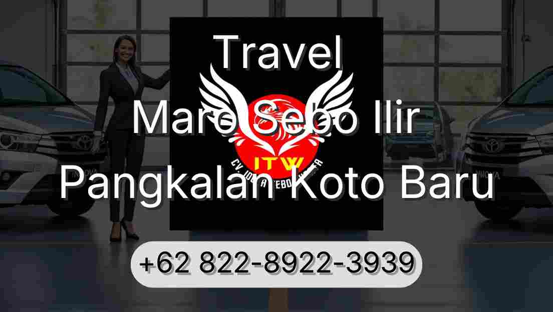 Travel Maro Sebo Ilir Pangkalan Koto Baru