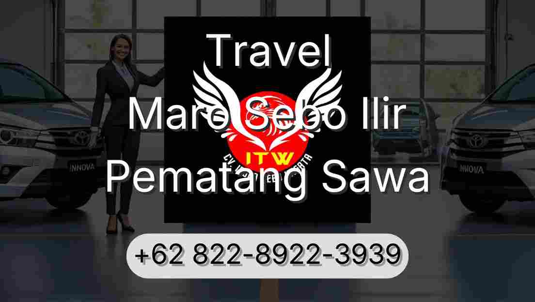 Travel Maro Sebo Ilir Pematang Sawa