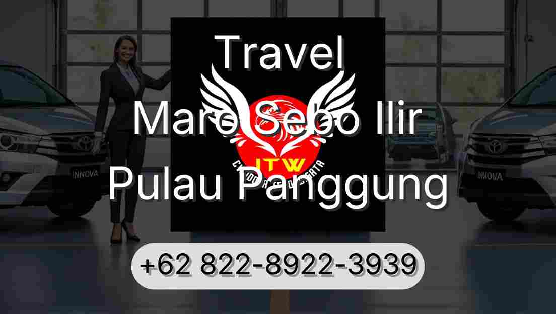 Travel Maro Sebo Ilir Pulau Panggung