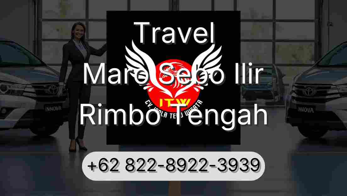Travel Maro Sebo Ilir Rimbo Tengah