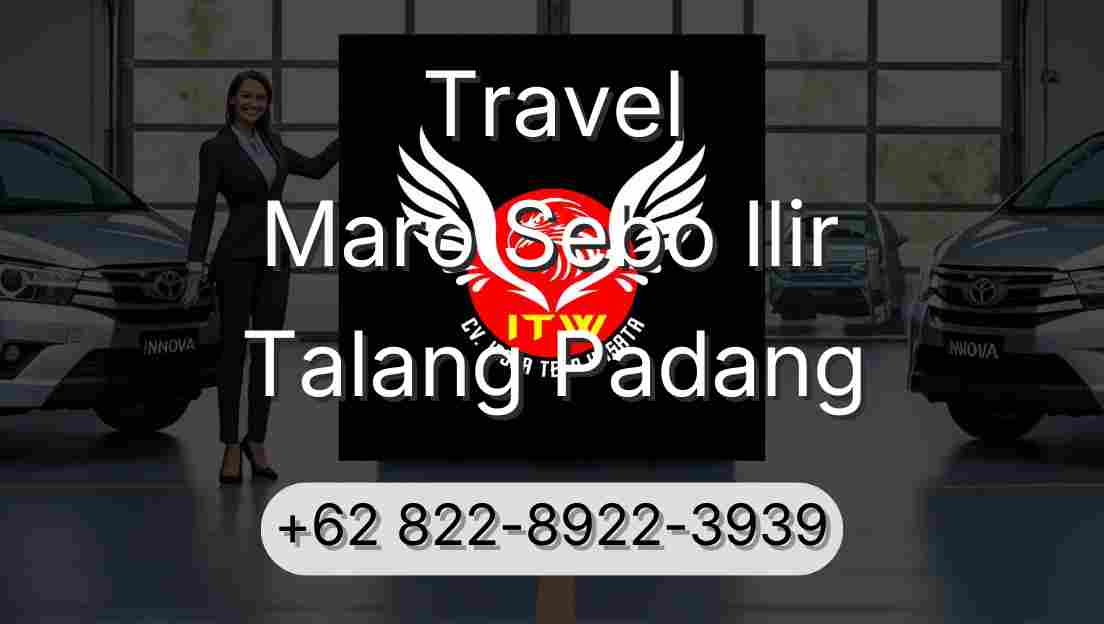 Travel Maro Sebo Ilir Talang Padang