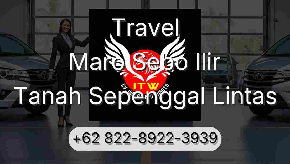 Travel Maro Sebo Ilir Tanah Sepenggal Lintas
