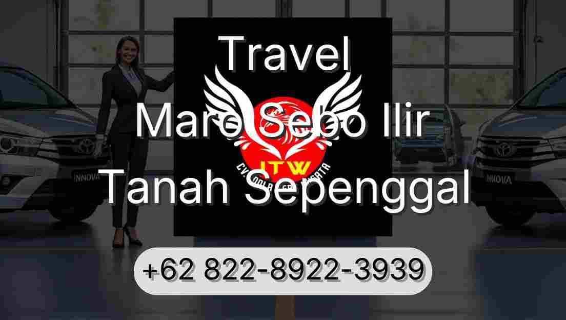Travel Maro Sebo Ilir Tanah Sepenggal