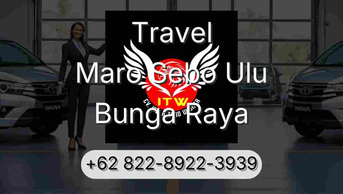 Travel Maro Sebo Ulu Bunga Raya
