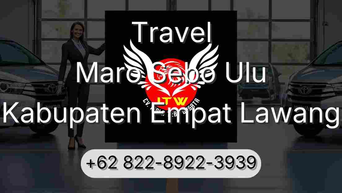Travel Maro Sebo Ulu Kabupaten Empat Lawang