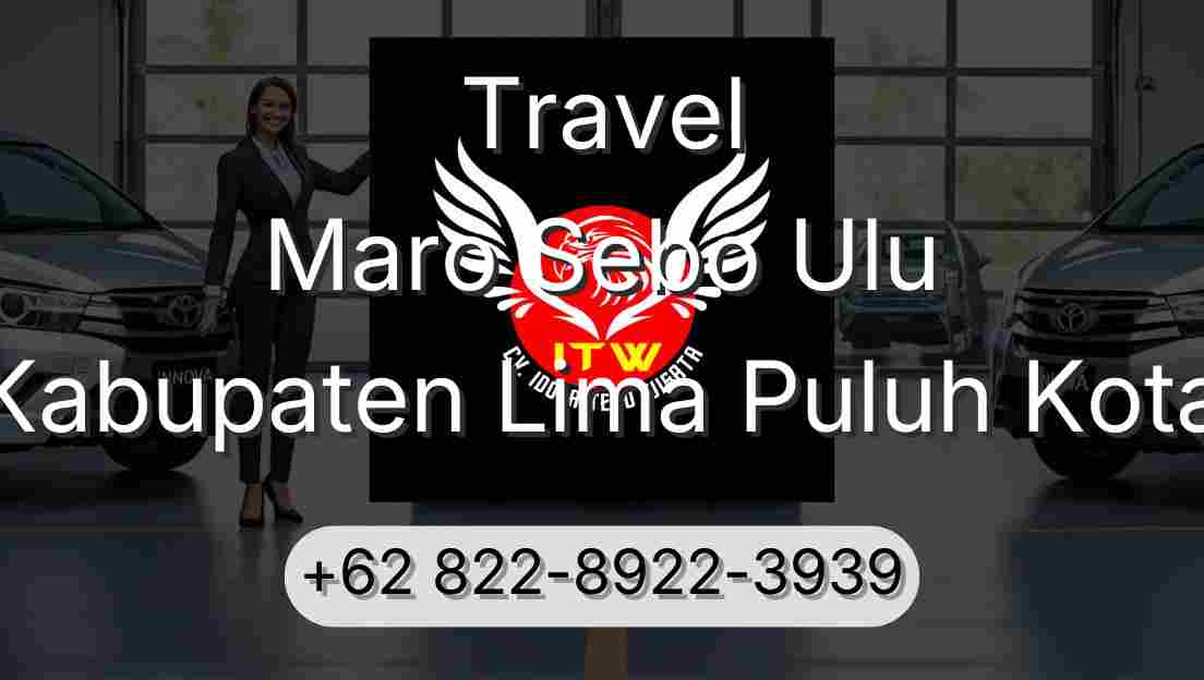 Travel Maro Sebo Ulu Kabupaten Lima Puluh Kota