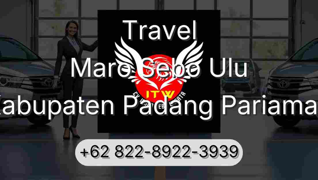 Travel Maro Sebo Ulu Kabupaten Padang Pariaman