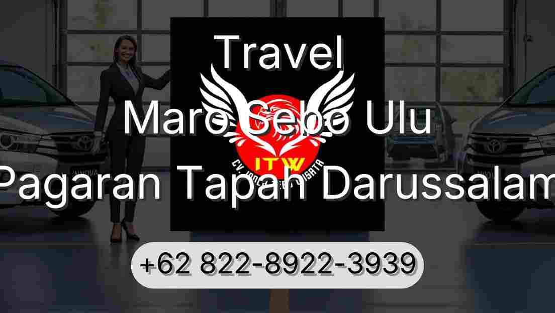Travel Maro Sebo Ulu Pagaran Tapah Darussalam