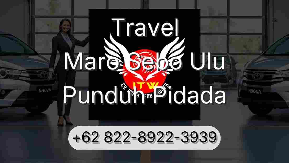 Travel Maro Sebo Ulu Punduh Pidada
